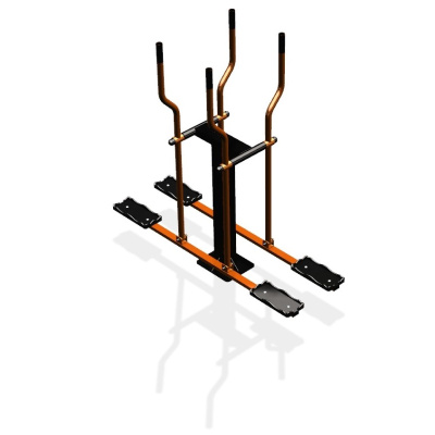 Уличный тренажер  "Лыжи двойные"   УТ210 в Тюмени