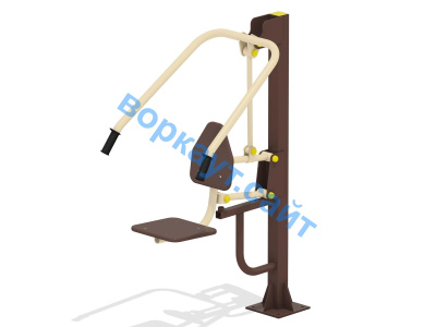 Уличный тренажер "Жим от груди" УТ 002 в Тюмени Уличный тренажер "Жим от груди" УТ 002 в Тюмени