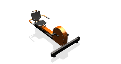 Силовой уличный тренажер  "Велотренажер"  УТ410 в Тюмени