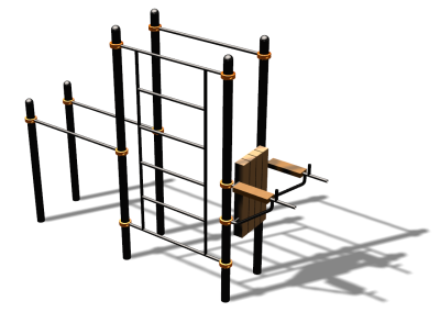 Спортивный комплекс воркаут ВС-137 в Тюмени