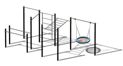 Спортивный комплекс воркаут ВС-105 в Тюмени