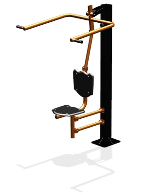 Уличный тренажер "Верхняя тяга одинарный" УТ 114 в Тюмени