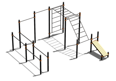 Спортивный комплекс воркаут ВС-146 в Тюмени