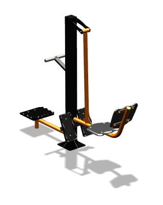 Уличный тренажер "Жим ногами Твистер" УТ305 в Тюмени