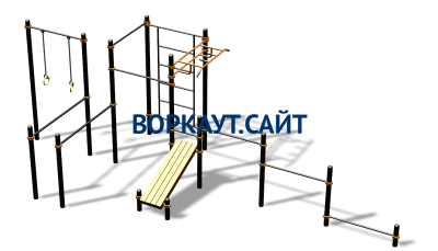 Спортивный комплекс воркаут ВС-95 в Тюмени