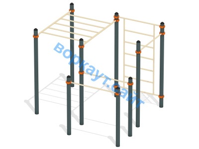 Спортивный комплекс воркаут ВС-48 в Тюмени