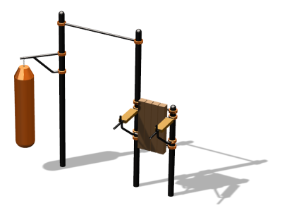 Спортивный комплекс воркаут ВС-148 в Тюмени