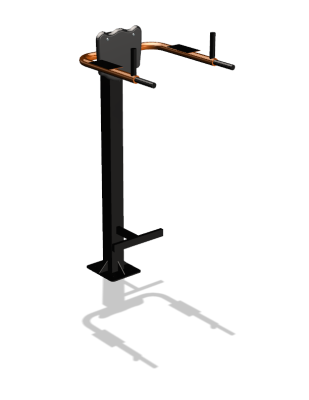 Уличный тренажер «Брусья-пресс» УТ 109 в Тюмени