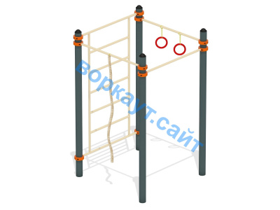 Воркаут комплекс ВC-18 в Тюмени Воркаут комплекс ВC-18 в Тюмени