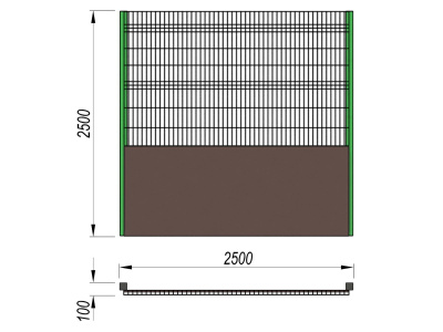 Ограждение хоккейной коробки МАФ 5202 в Тюмени Ограждение хоккейной коробки МАФ 5202 в Тюмени