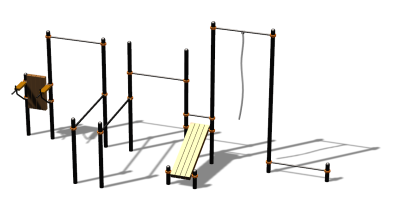 Спортивный комплекс воркаут ВС-90 в Тюмени