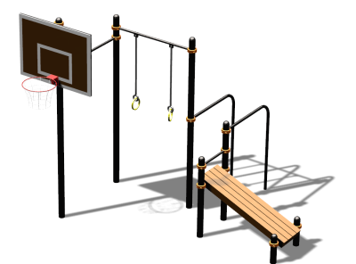 Спортивный комплекс воркаут ВС-143 в Тюмени