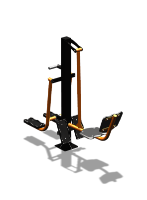 Уличный тренажер "Жим ногами Шпагат" УТ315 в Тюмени