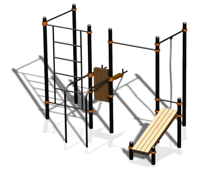 Спортивный комплекс воркаут ВС-145 в Тюмени