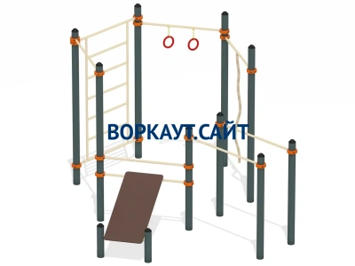 Спортивный комплекс воркаут ВС-49 в Тюмени