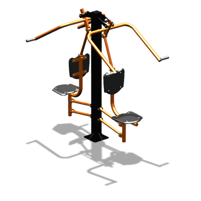 Уличный тренажер  "Верхняя тяга двойная"  УТ207 в Тюмени