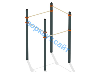 Турник четырехуровневый ВС-11 в Тюмени