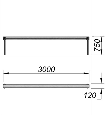 Бум бревно ДСК 3540 в Тюмени